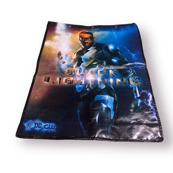 Handbags - SDCC 2017 Black Lightning Comic Con Swag Tote Bag/Backpack DC CW Arrowverse New!
